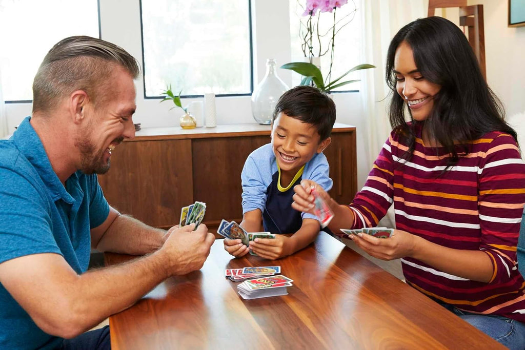 Mattel UNO Junior family gameplay