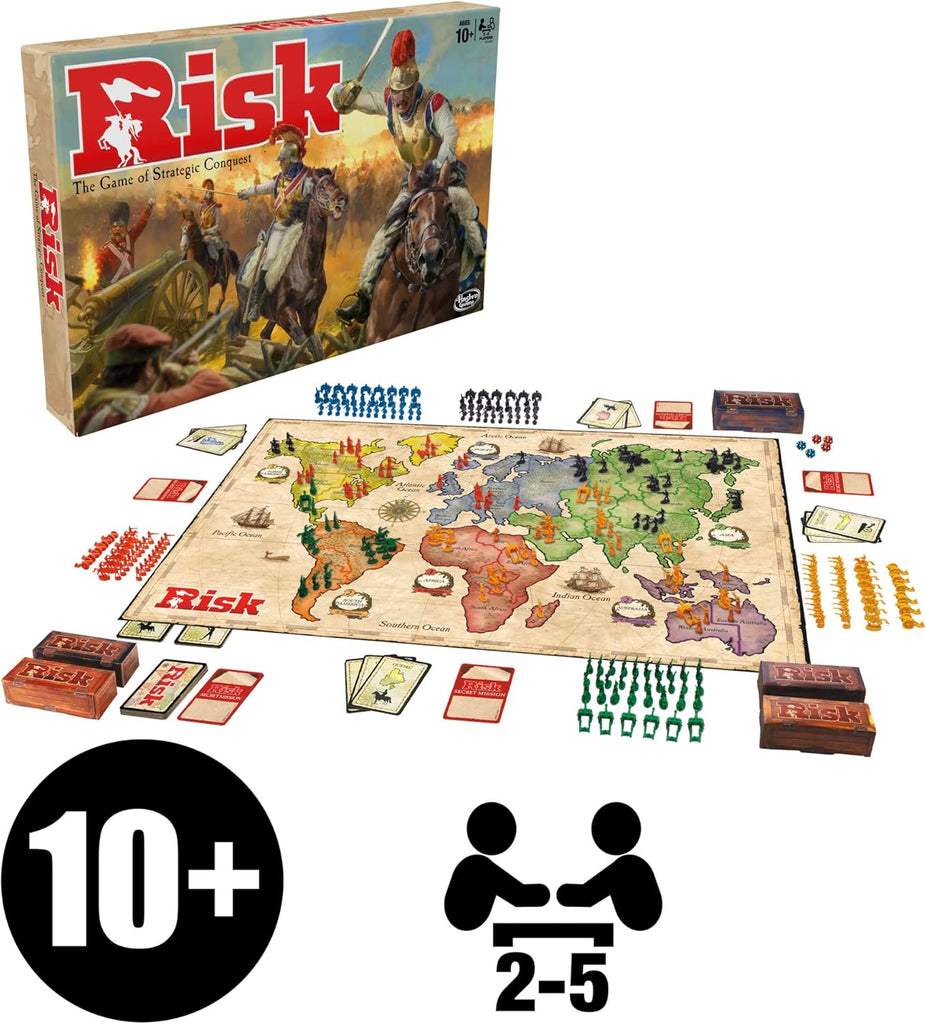 Hasbro Risk Refresh board game english edition